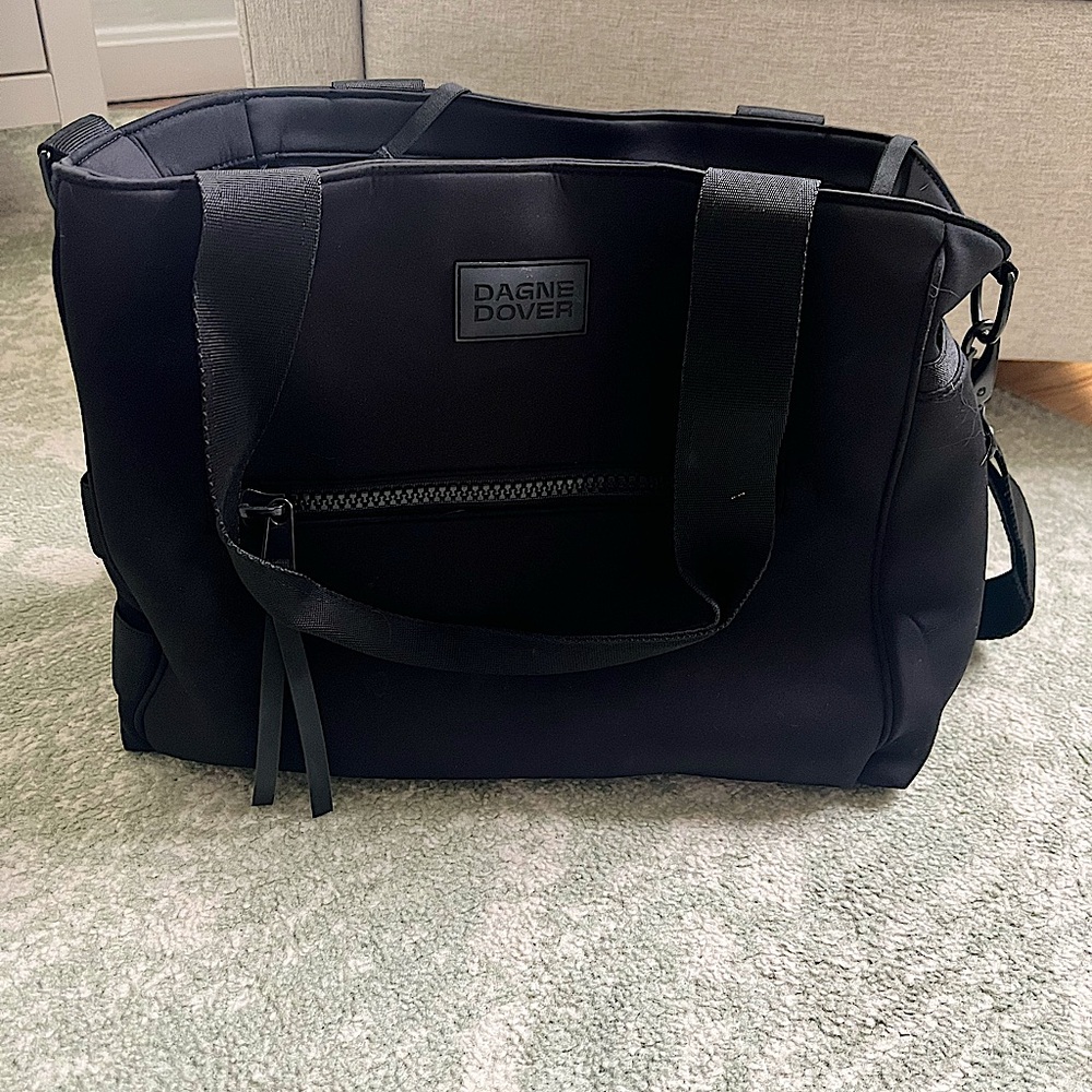 Dagne Dover Black Tote Bag